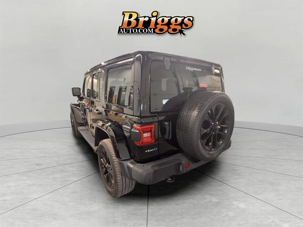 used 2021 Jeep Wrangler Unlimited 4xe car, priced at $33,487