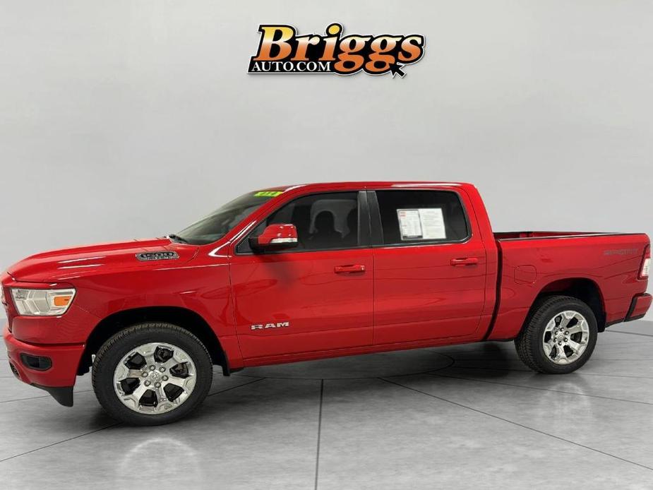 used 2021 Ram 1500 car, priced at $34,100