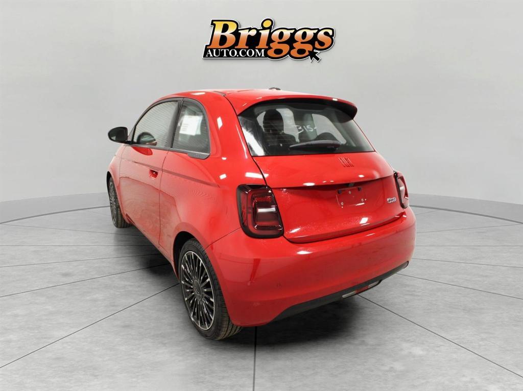 new 2024 FIAT 500e car, priced at $33,595