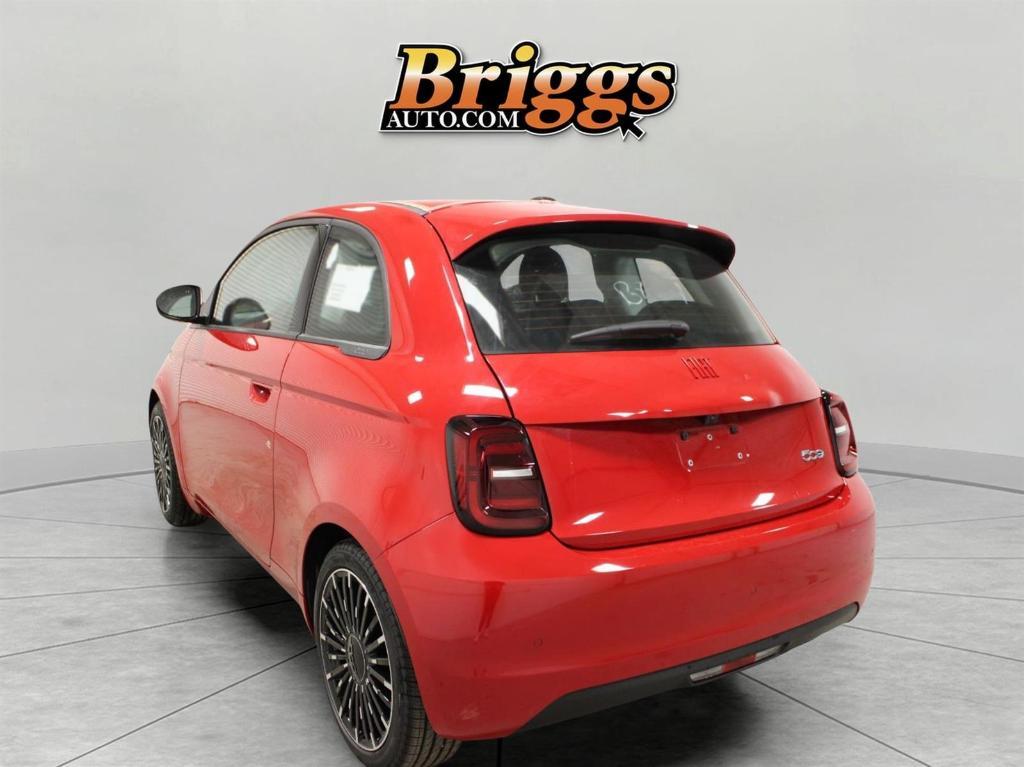 new 2024 FIAT 500e car, priced at $33,595