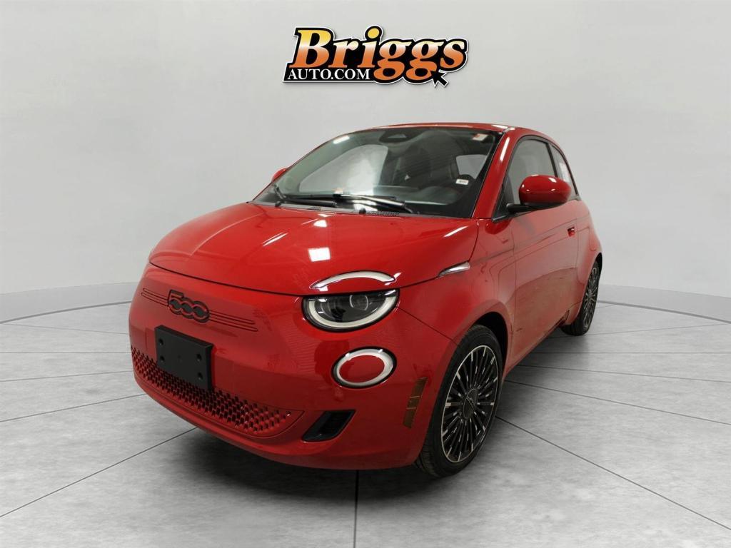 new 2024 FIAT 500e car, priced at $33,595