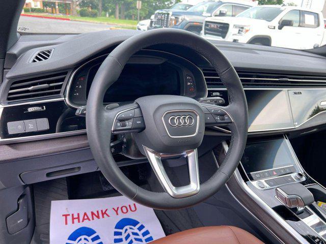 used 2021 Audi Q8 car, priced at $35,500