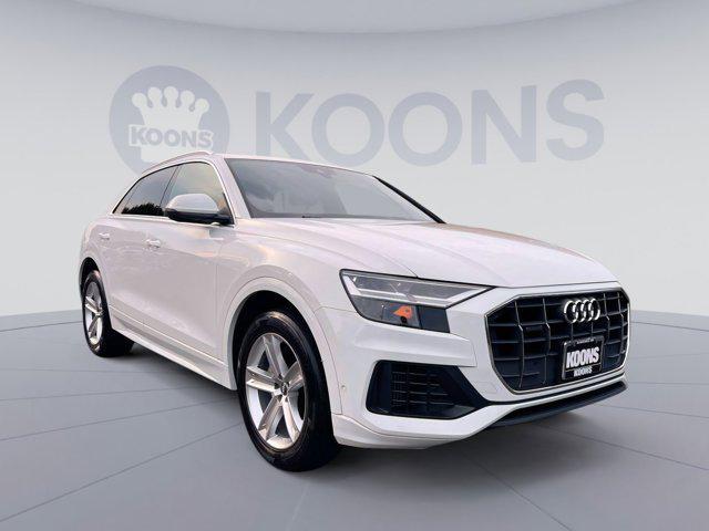 used 2021 Audi Q8 car, priced at $35,500