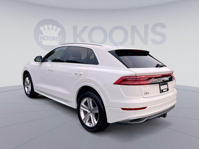 used 2021 Audi Q8 car, priced at $35,500