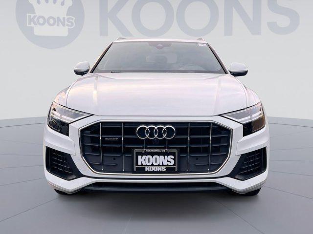 used 2021 Audi Q8 car, priced at $35,500