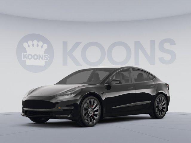 used 2023 Tesla Model 3 car, priced at $26,750