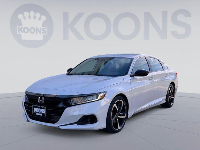 used 2021 Honda Accord car, priced at $21,500