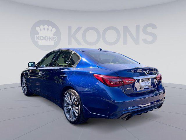 used 2019 INFINITI Q50 car, priced at $20,750