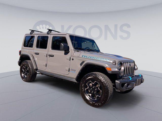 used 2021 Jeep Wrangler Unlimited 4xe car, priced at $30,000