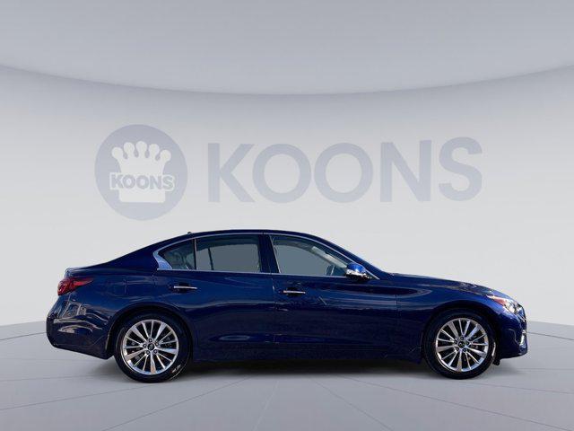 used 2021 INFINITI Q50 car, priced at $24,750