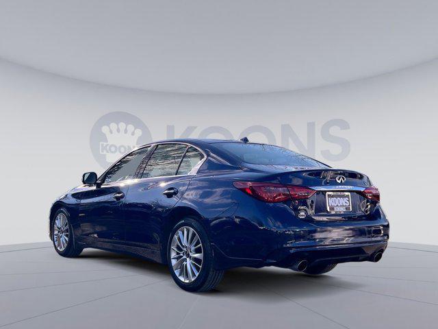 used 2021 INFINITI Q50 car, priced at $24,750