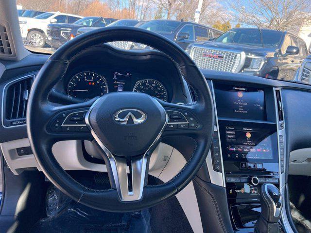 used 2021 INFINITI Q50 car, priced at $24,750