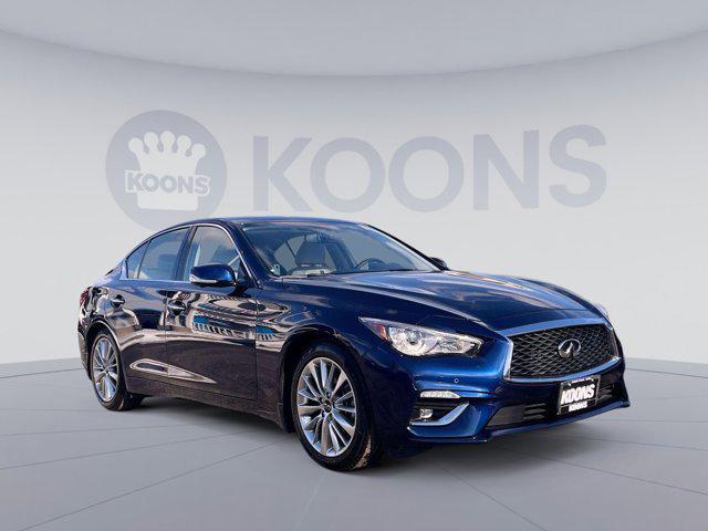 used 2021 INFINITI Q50 car, priced at $24,750