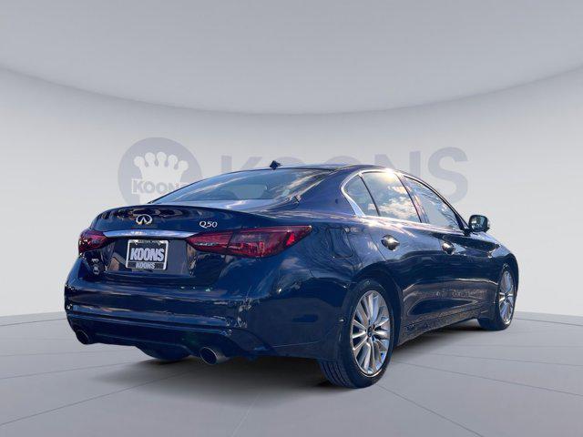 used 2021 INFINITI Q50 car, priced at $24,750