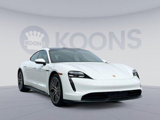 used 2020 Porsche Taycan car, priced at $62,500