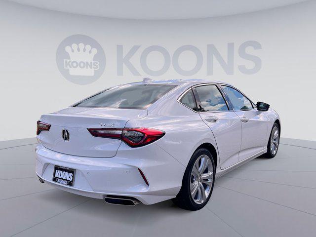 used 2023 Acura TLX car, priced at $33,700