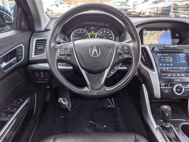 used 2018 Acura TLX car, priced at $18,000