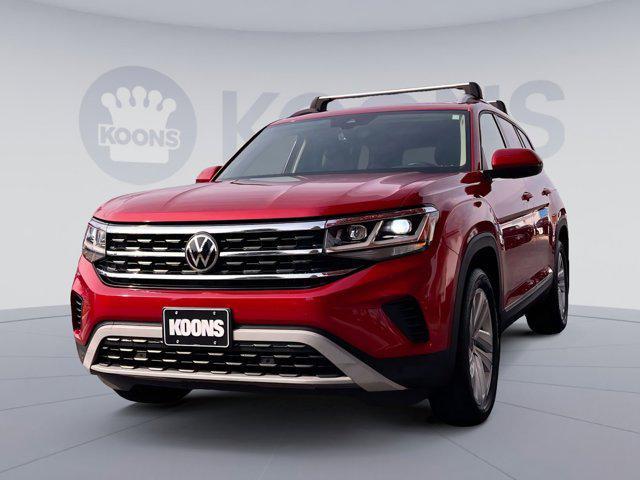 used 2021 Volkswagen Atlas car, priced at $21,600