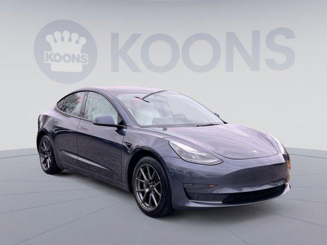 used 2022 Tesla Model 3 car, priced at $23,000