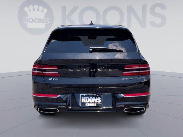 used 2024 Genesis GV80 car, priced at $50,500