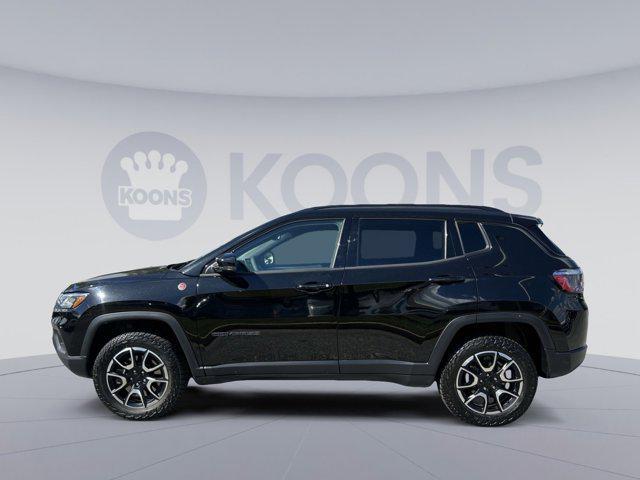 used 2024 Jeep Compass car, priced at $23,950