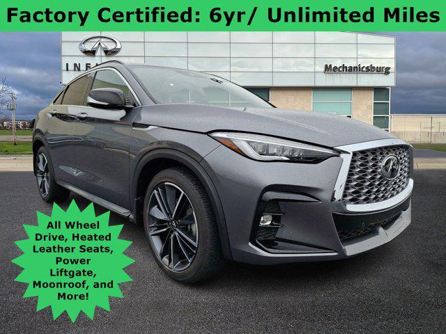 used 2023 INFINITI QX55 car, priced at $41,168