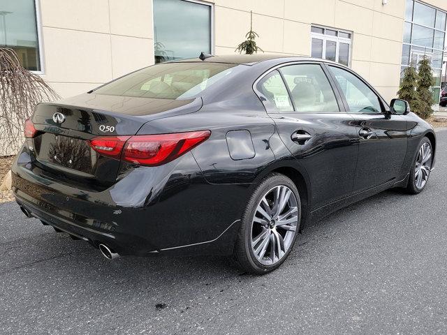 new 2023 INFINITI Q50 car, priced at $49,000