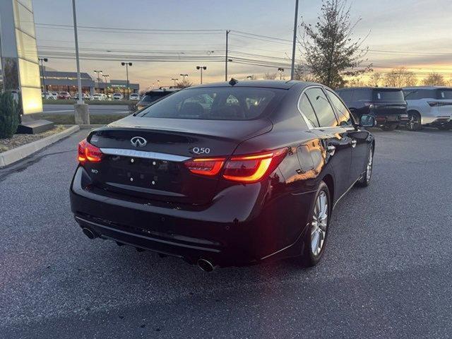 used 2021 INFINITI Q50 car, priced at $25,417