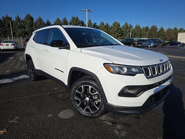 used 2022 Jeep Compass car, priced at $21,000