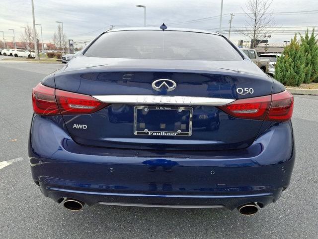 used 2022 INFINITI Q50 car, priced at $29,987