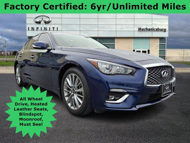 used 2022 INFINITI Q50 car, priced at $29,987