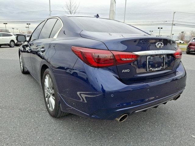 used 2022 INFINITI Q50 car, priced at $29,987