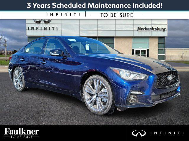 new 2024 INFINITI Q50 car, priced at $54,660