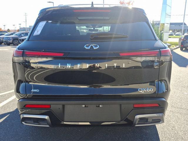 new 2025 INFINITI QX60 car, priced at $64,375