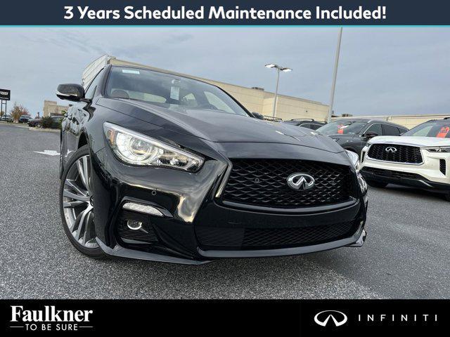 new 2023 INFINITI Q50 car, priced at $49,000