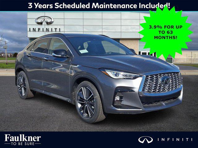 new 2025 INFINITI QX55 car, priced at $52,085