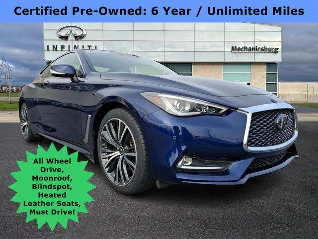 used 2021 INFINITI Q60 car, priced at $34,911