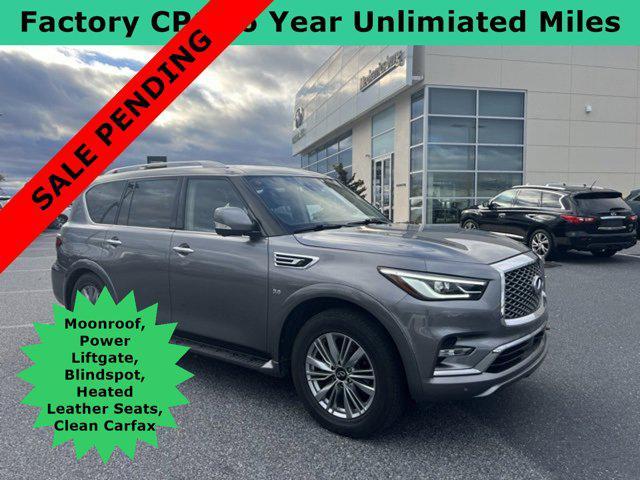 used 2020 INFINITI QX80 car, priced at $30,487