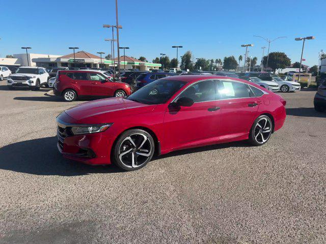 used 2021 Honda Accord car, priced at $22,855