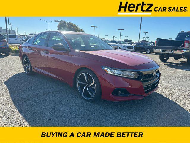 used 2021 Honda Accord car, priced at $22,855