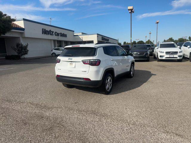 used 2023 Jeep Compass car, priced at $19,350