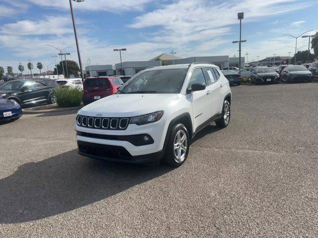 used 2023 Jeep Compass car, priced at $19,350