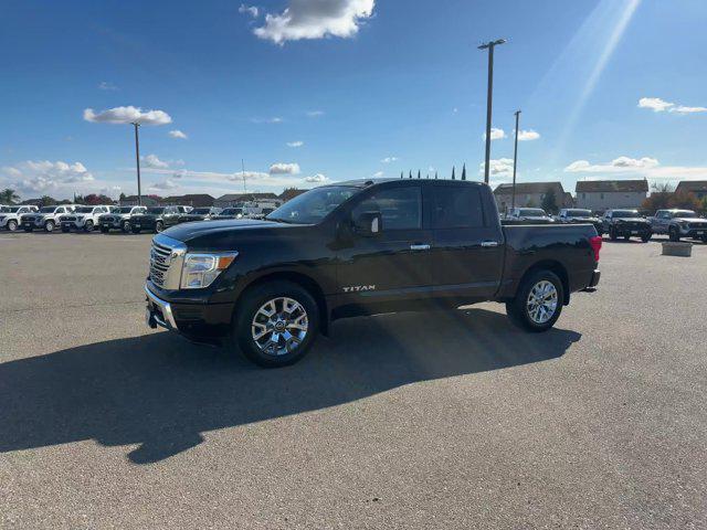 used 2021 Nissan Titan car, priced at $24,331