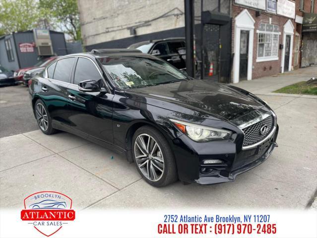 used 2015 INFINITI Q50 car, priced at $13,999