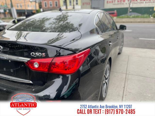 used 2015 INFINITI Q50 car, priced at $13,999