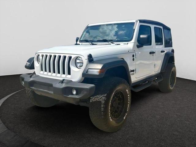 used 2021 Jeep Wrangler Unlimited car, priced at $26,992