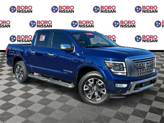 used 2021 Nissan Titan car, priced at $36,638