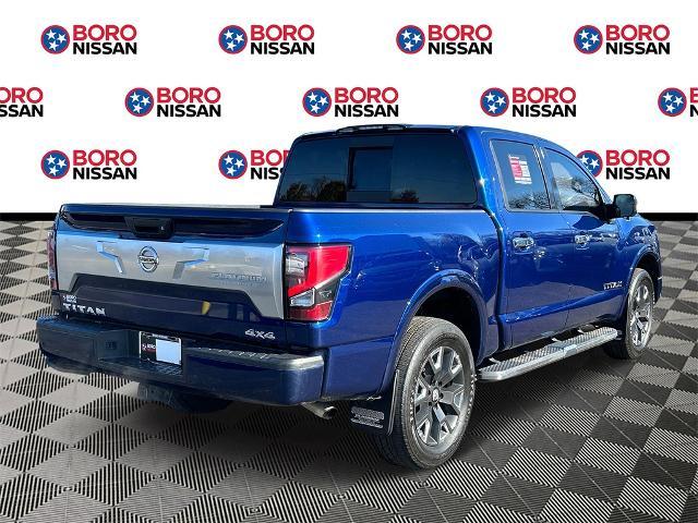 used 2021 Nissan Titan car, priced at $36,498