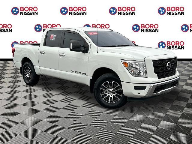 used 2020 Nissan Titan car, priced at $27,998