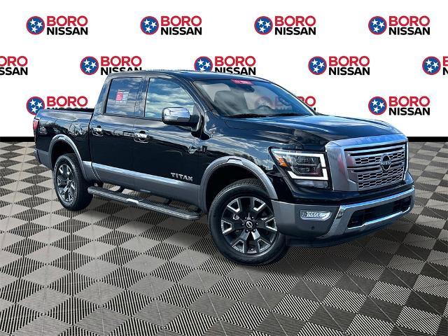 used 2024 Nissan Titan car, priced at $49,998